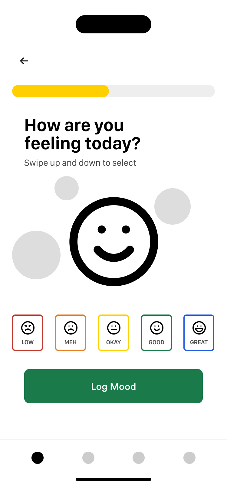 Nectar Wellbeing – iPhone view 2