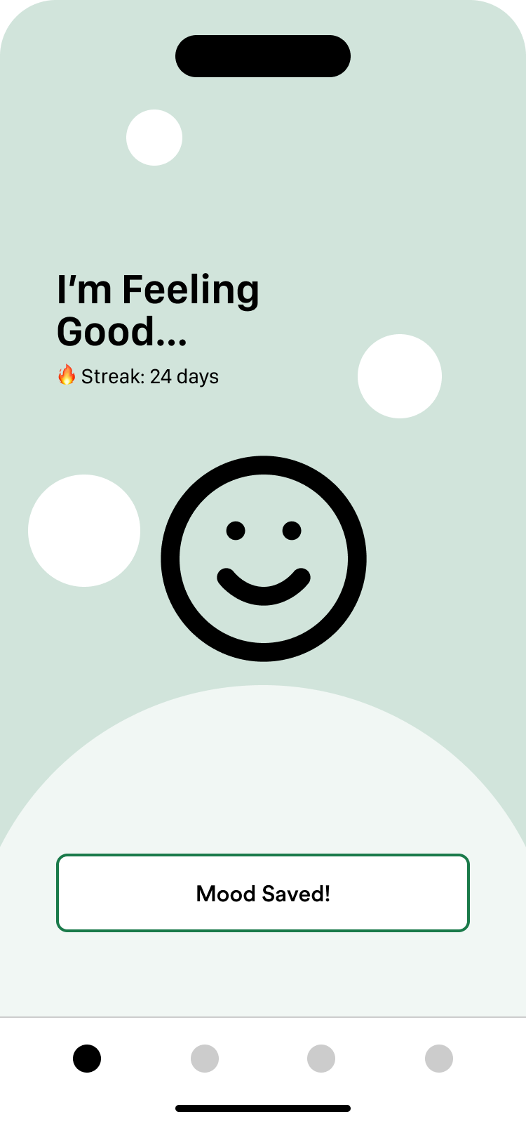 Nectar Wellbeing – iPhone view 3